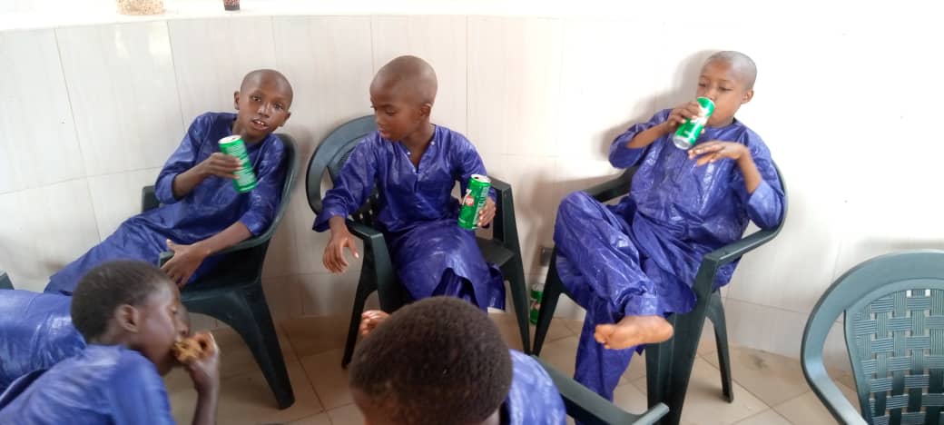 En images: La Tabaski des talibés de Ziguinchor chez leur papa de coeur, Abdoulaye Baldé