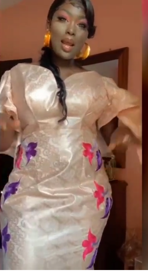 Amsa de "Maîtresse d'un homme marié" en mode jongama lors de la Tabaski (Photos)