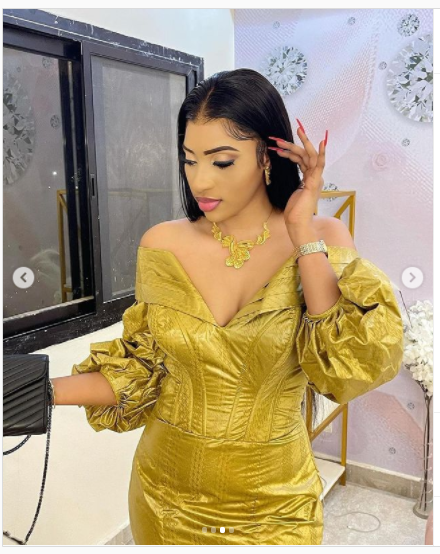 Tabaski 2021: Amy Léa de la série Karma s'impose avec sa belle tenue (Photos)