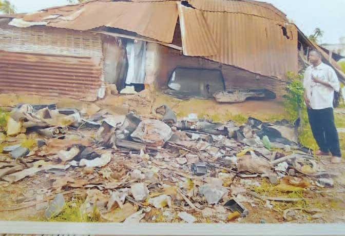 LA MAISON FAMILIALE DE SEMBENE DEVENUE UN DEPOTOIR D'ORDURES