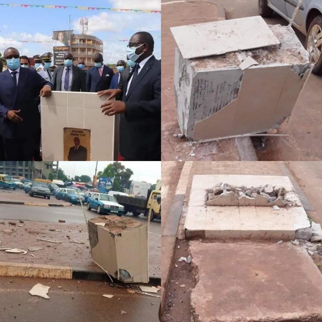 Guinée Bissau: Le panneau de l'avenue Macky Sall détruit par des...