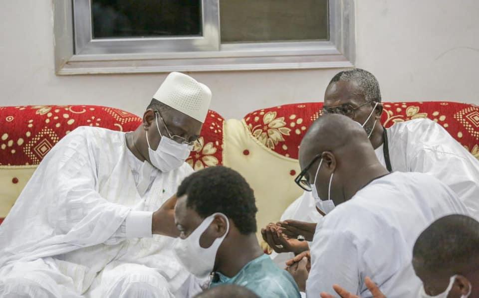 Condoléances: Macky Sall s'est rendu à Darou Mousty et Darou Miname