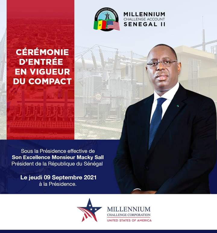 Entrée en vigueur du Senegal Power Compact du Millennium Challenge Corporation: Un programme doté de 330 milliards FCfa