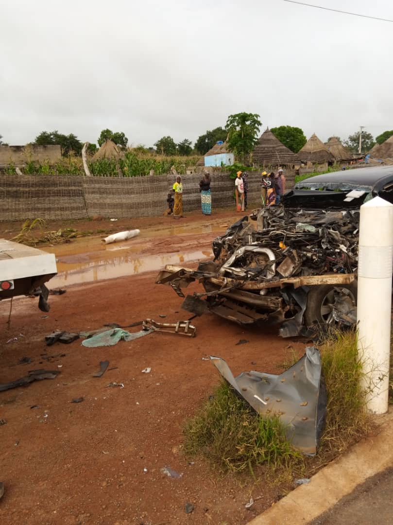 Tamba: Collision avec un "malien": Moustapha Guirassy s'en sort avec des égratignures, son chauffeur au bloc