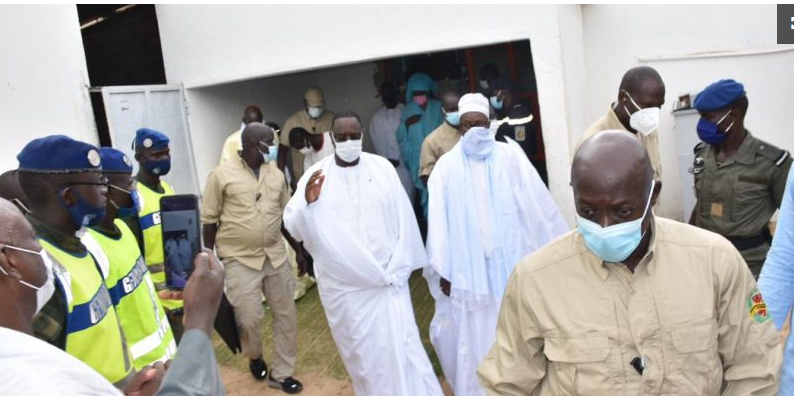 Revivez en images l’arrivée du President Macky Sall à Touba!