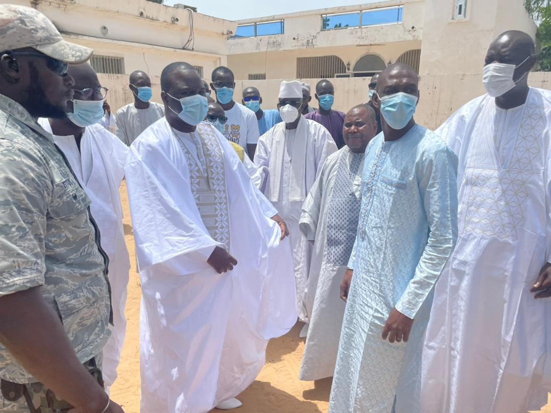 En images: L'arrivée de la Grande Coalition YAW à Touba