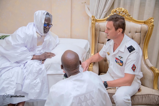 En visite à Touba pour le Grand Magal: La délégation de la Marine française reçue par Serigne Mountakha, Khalife général des Mourides