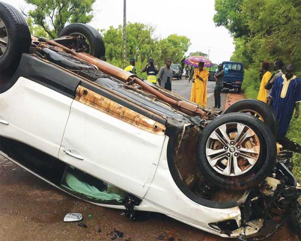 Accident à Gossas: 5 membres d’une même famille perdent la vie