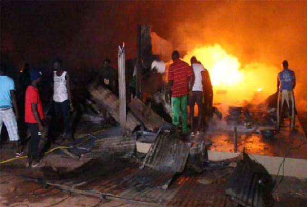 Incendie au marché Khar Yalla à Médina Baye: Les victimes s’indignent et interpellent les autorités aphones
