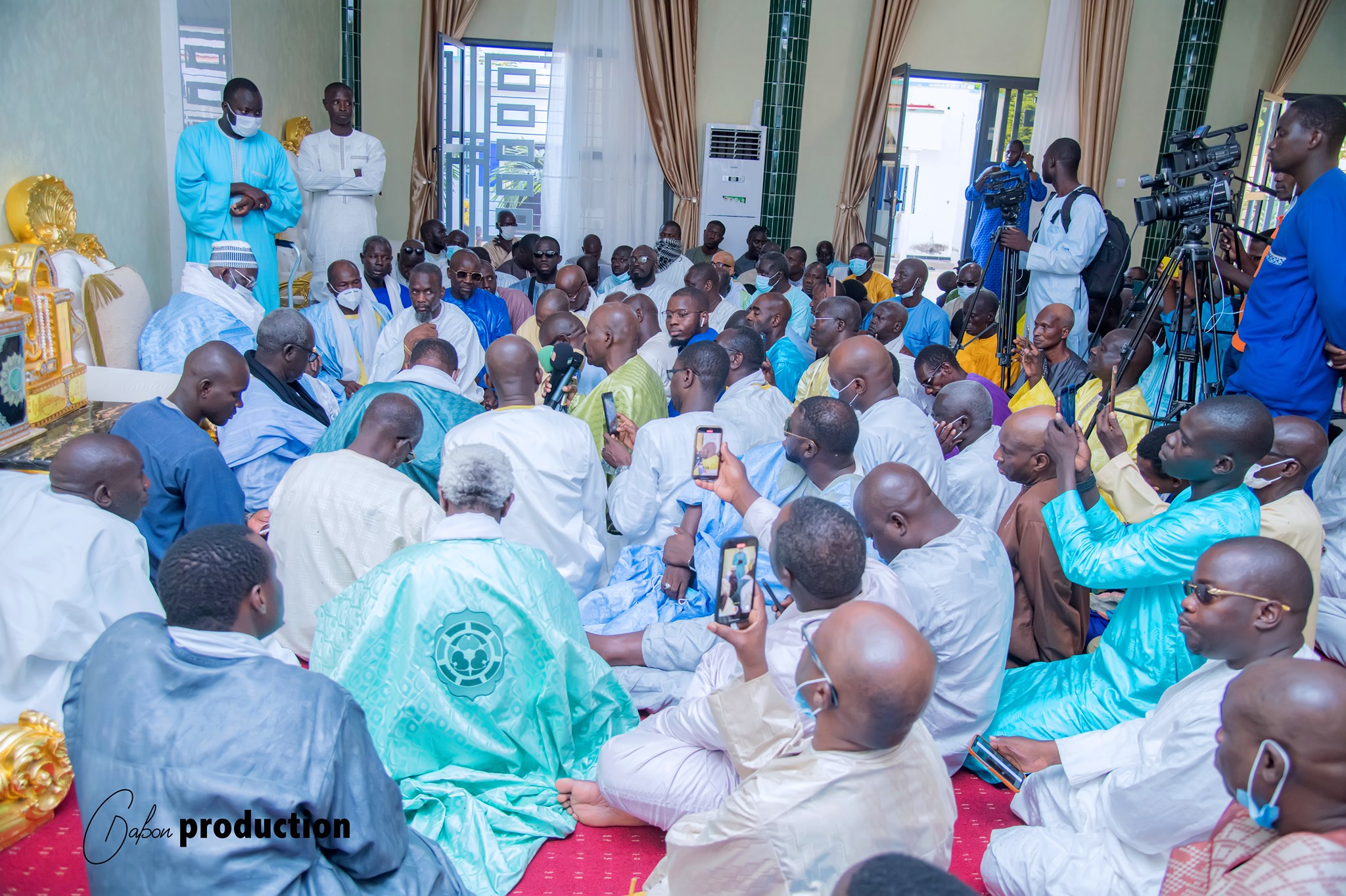 Ziarra de la Fondation Cheikh Ahmadou Bamba et Murid Islamic Community après du Khalife général