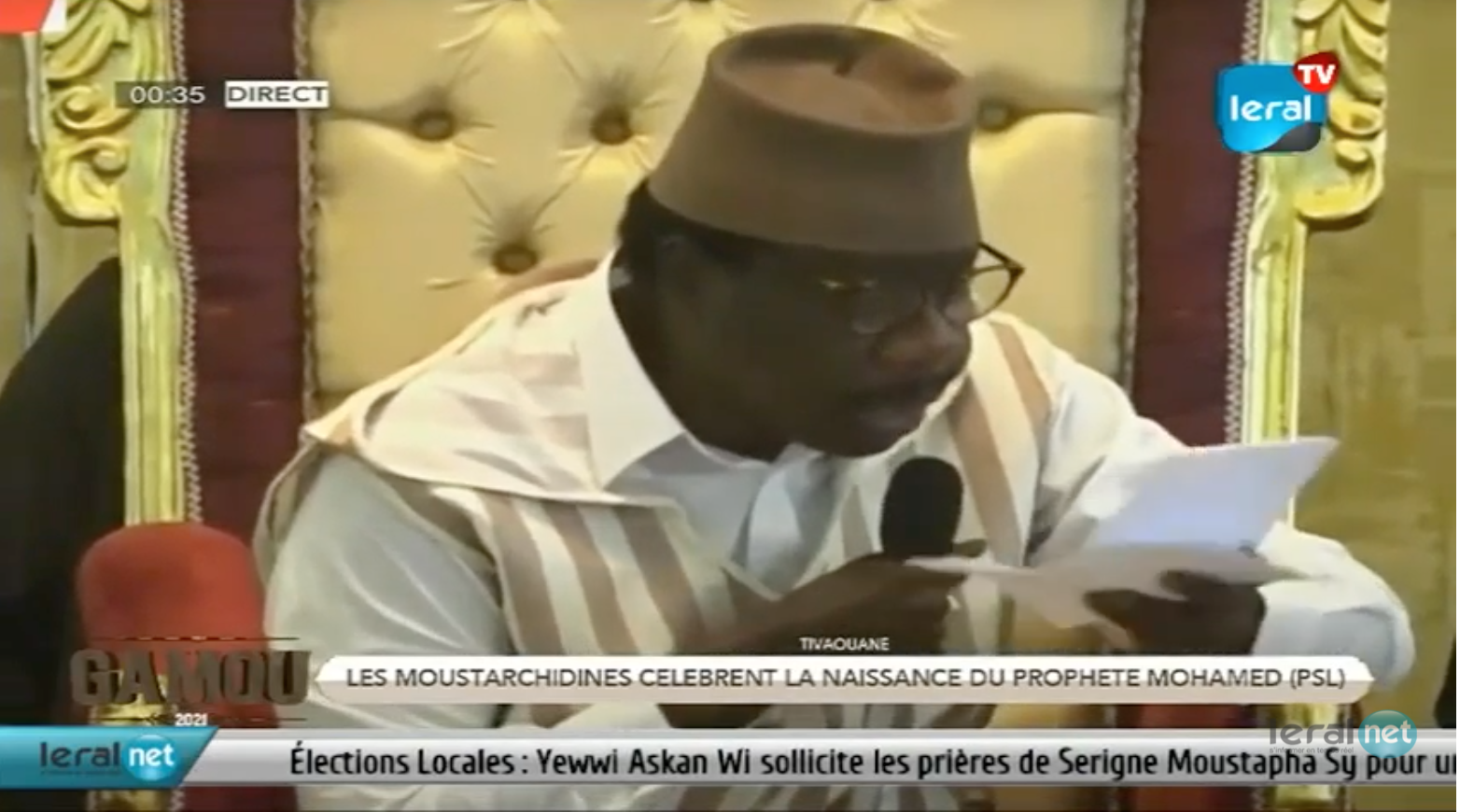 Serigne Moustapha Sy en Direct