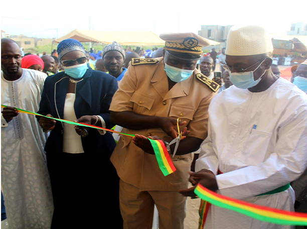 Education : M. Oumar Guèye, maire de la commune de Sangalkam, inaugure l'école élémentaire de Kounoune ll Extension