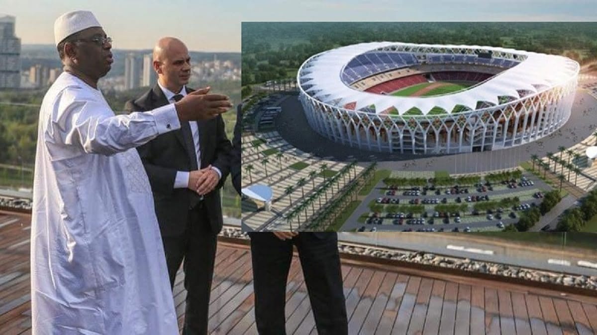 Stade Olympique de Diamniadio: Les travaux de ce bijou de 156 milliards FCfa, bouclés à 70% 