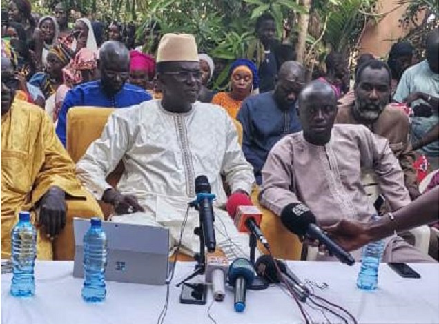 Locales 2022: La déclaration de candidature de Mamadou Ndione pour la mairie de Diass