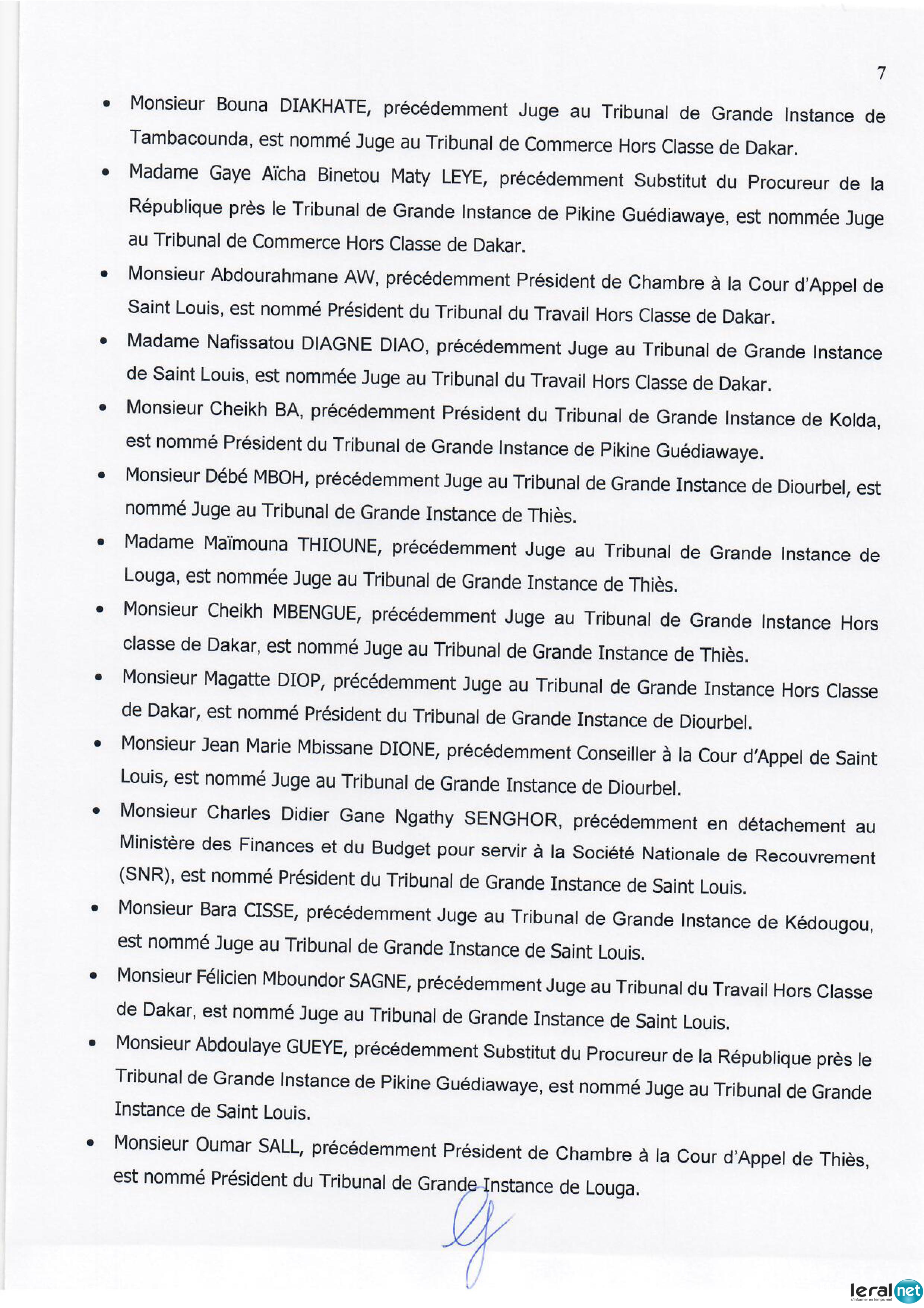 Nomination des juges et Conseil supérieur de la Magistrature
