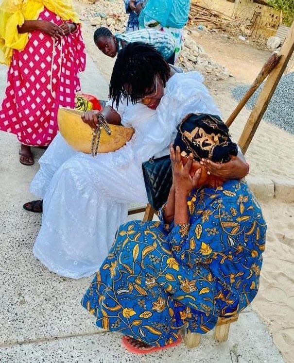 En balade à Saint-Louis, ces images touchantes de Marième Faye Sall (Photos)