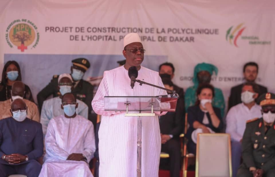 Pose de la première pierre de la polyclinique de l'hôpital Principal de Dakar (Photos)