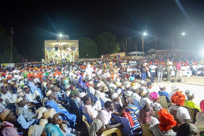 Sédhiou: Mobilisation populaire au meeting d'investiture de Abdoulaye Diop  