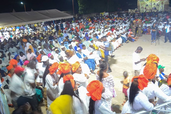 Sédhiou: Mobilisation populaire au meeting d'investiture de Abdoulaye Diop  