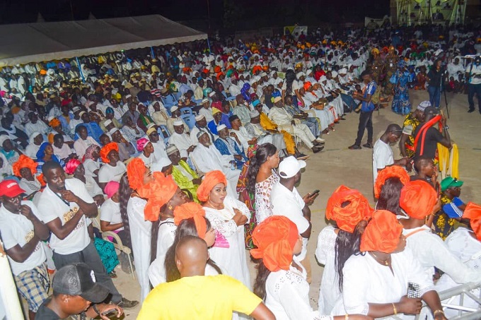 Sédhiou: Mobilisation populaire au meeting d'investiture de Abdoulaye Diop  