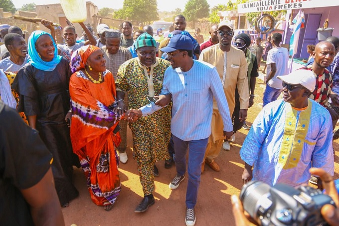 Élections locales à Tambacounda: Le candidat Mamadou Kassé sillonne le département