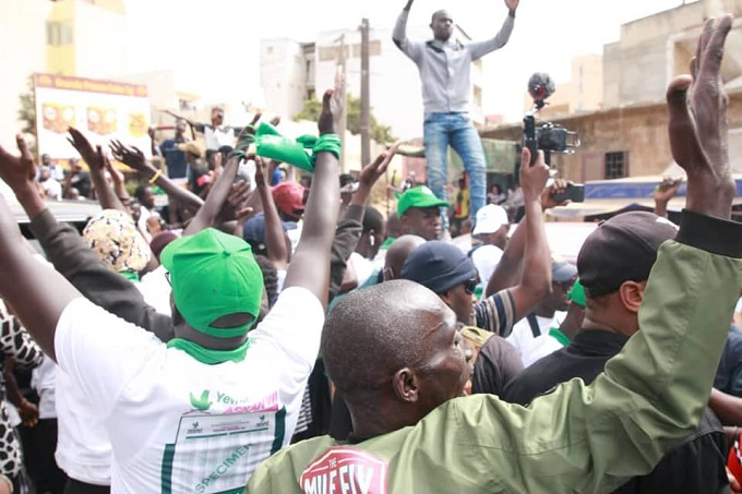 Yewwi Askan Wi en pré-campagne: Les leaders de la coalition mobilisent à Guédiawaye