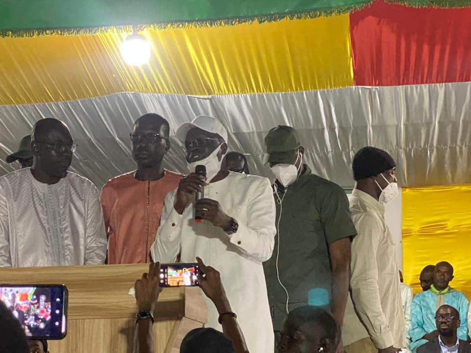 En images: La grande mobilisation de YAW à Kaolack En images: La grande mobilisation de YAW à Kaolack