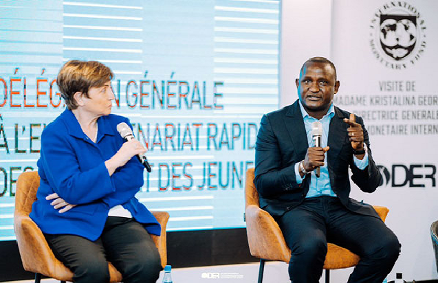 Der-Financement de l’emploi des jeunes et des femmes: Charmée par le modèle du Sénégal, la DG du FMI souhaite le voir adopté partout en Afrique
