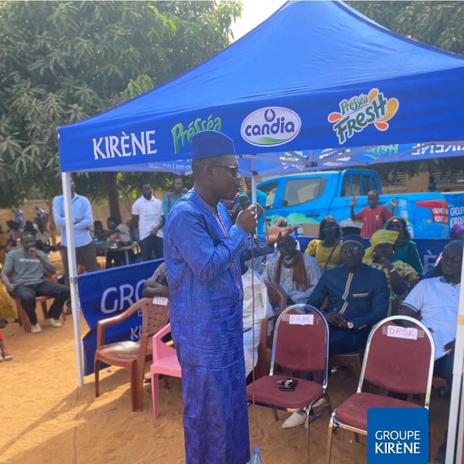 Responsabilité Sociétale et Environnementale: Le Groupe Kirène récompense les  meilleurs élèves de son village