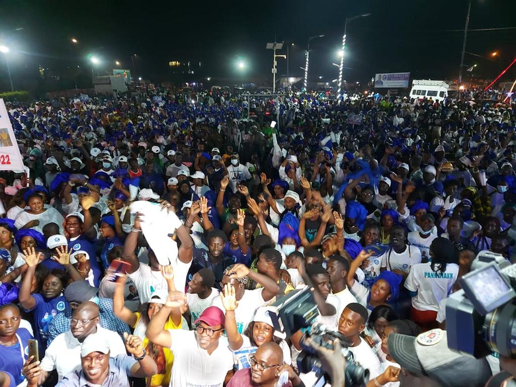 Elections locales à Ziguinchor: Grande Mobilisation des Ziguinchorois autour de Abdoulaye Baldé