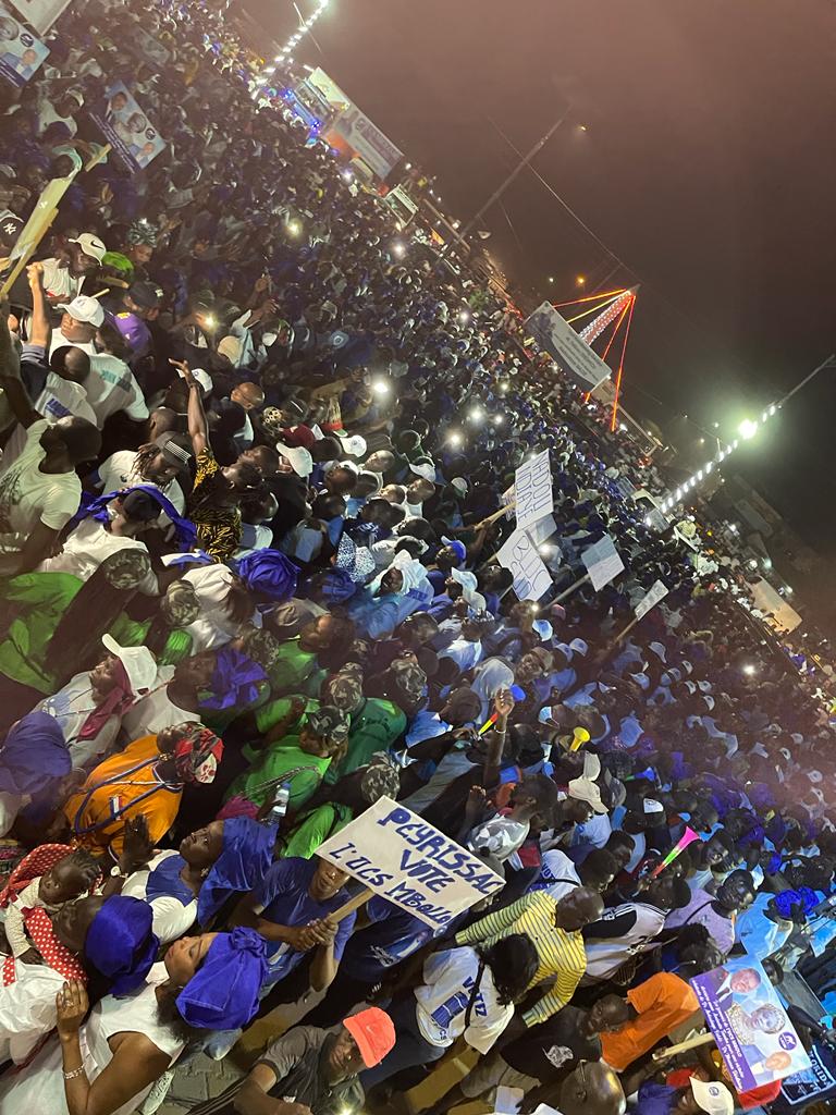 Elections locales à Ziguinchor: Grande Mobilisation des Ziguinchorois autour de Abdoulaye Baldé