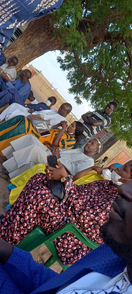 Photos / Le candidat de Wallu Sénégal, Boubacar Guéye et son équipe, en tournée dans les 53 villages de Chérif Lô (Ndiassane)