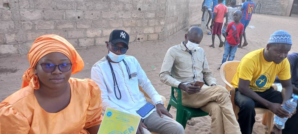 Photos / Le candidat de Wallu Sénégal, Boubacar Guéye et son équipe, en tournée dans les 53 villages de Chérif Lô (Ndiassane)