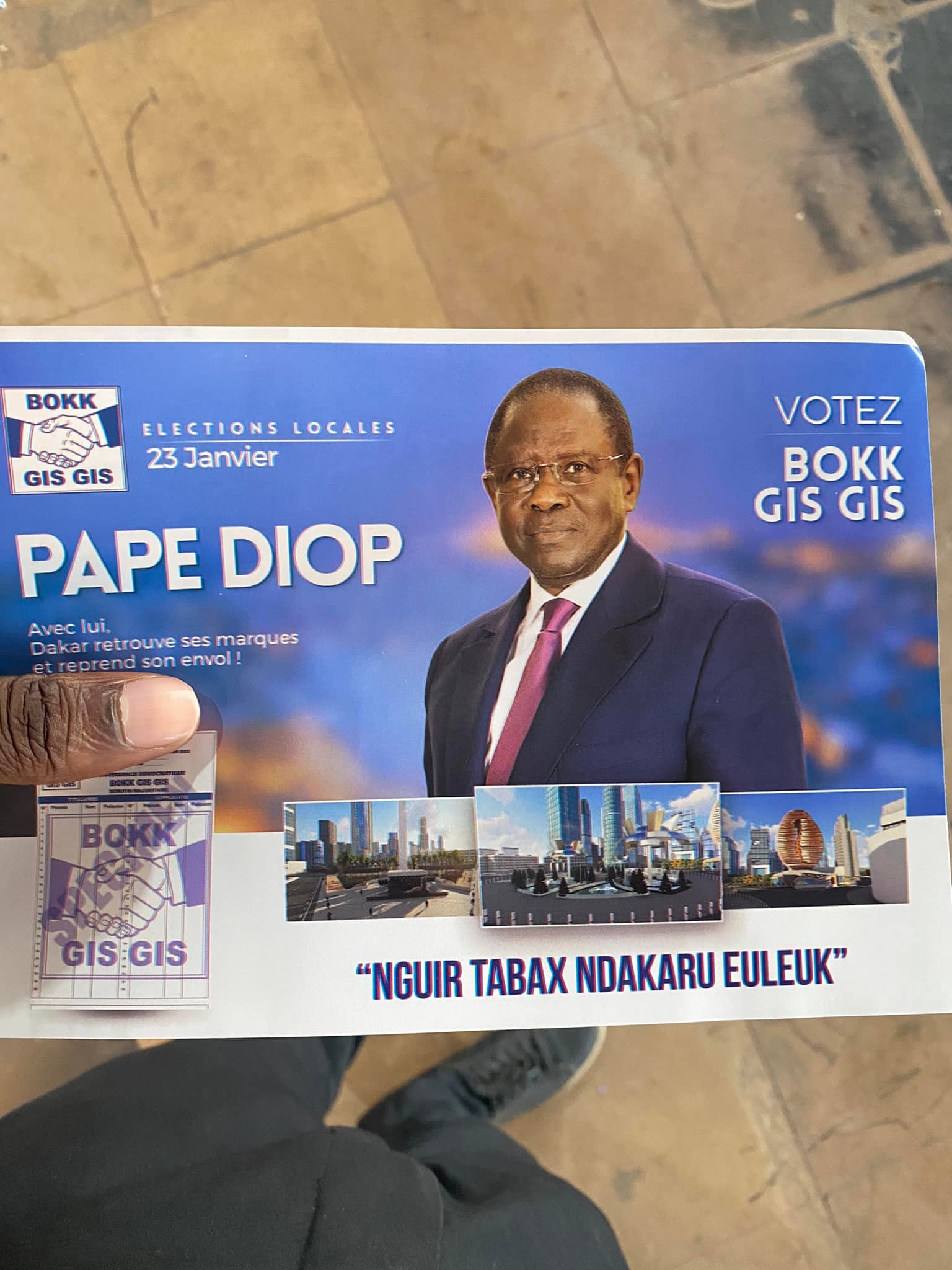 Visite de proximité: Pape Diop présente son programme aux populations des HLM et environs (Photos)