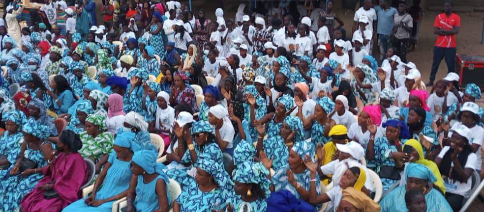 La forte Mobilisation de Moussa Sow , candidat à la mairie de Dahra (Photos)