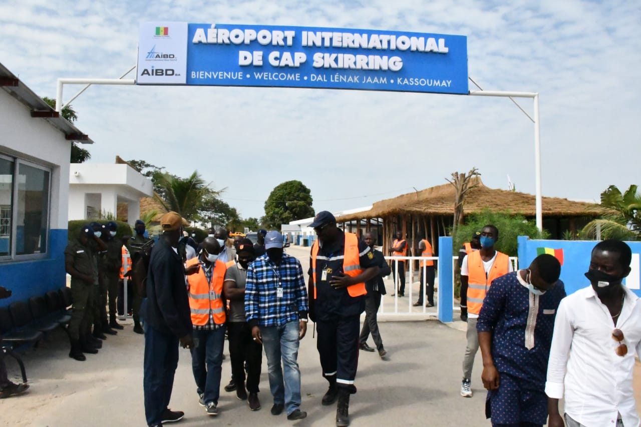 Doudou Kâ en visite à l'Aéroport de Cap-Skirring: « Nous allons maintenir le cap de la qualité »