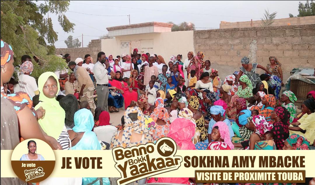 Photos / Elections locales à Touba: Sokhna Amy Mbacké de « Benno Bokk Yakaar », à pied d'oeuvre