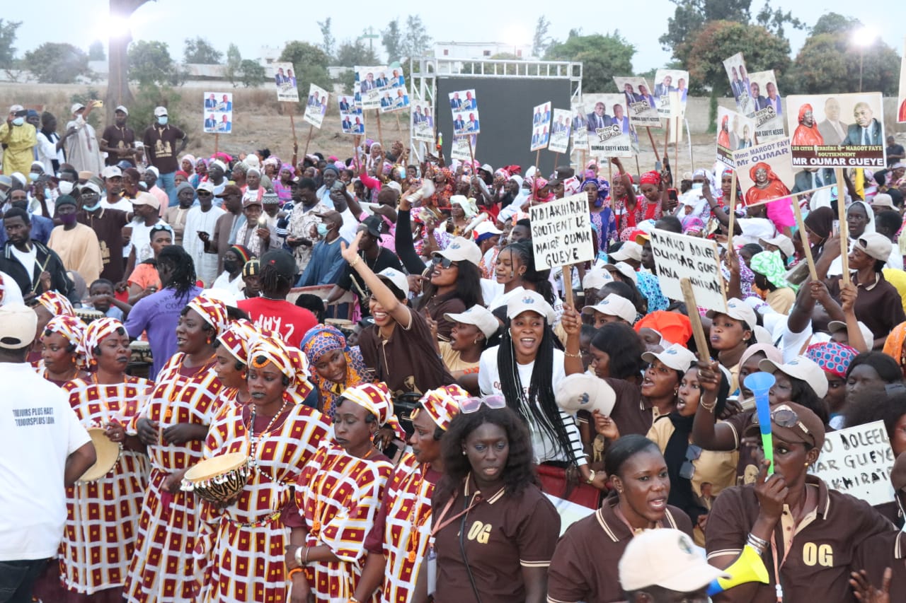 Sangalkam / Locales 2022: Meeting de clôture de BBY, le stade municipal plein comme un oeuf