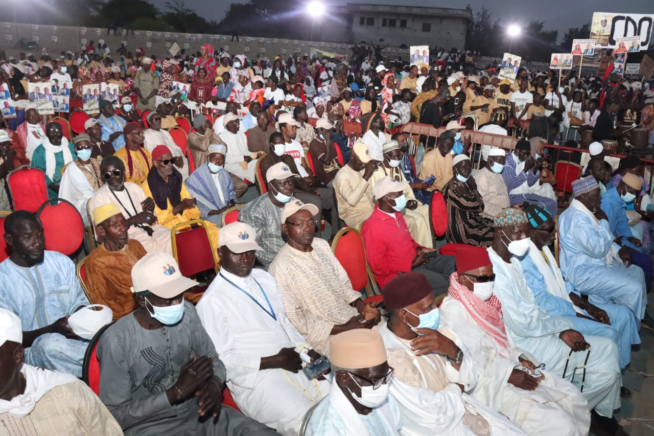 Sangalkam / Locales 2022: Meeting de clôture de BBY, le stade municipal plein comme un oeuf