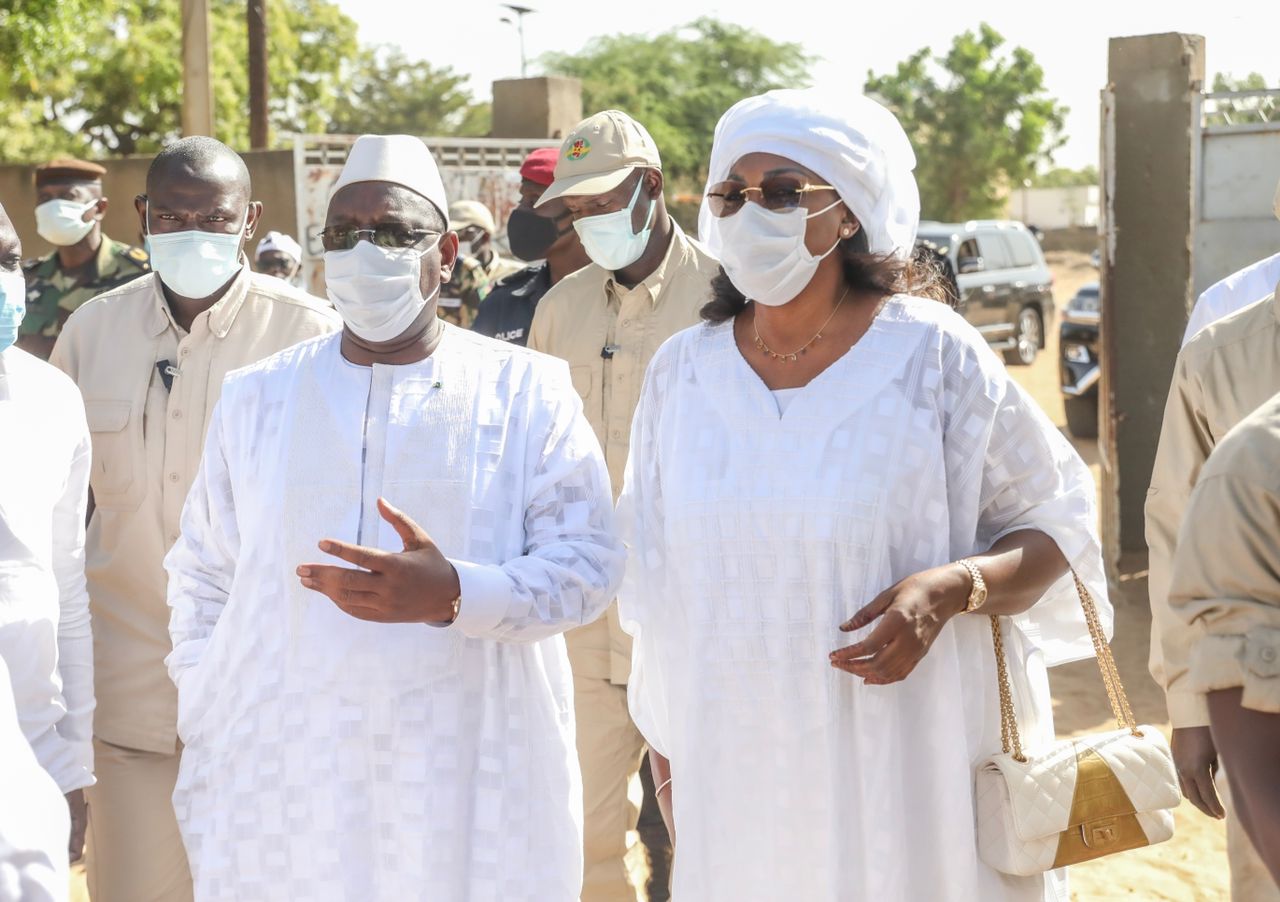Fatick / Locales 2022: Le Chef de l'Etat, Macky Sall et la Première Dame, Marième Faye Sall, ont voté (Photos)