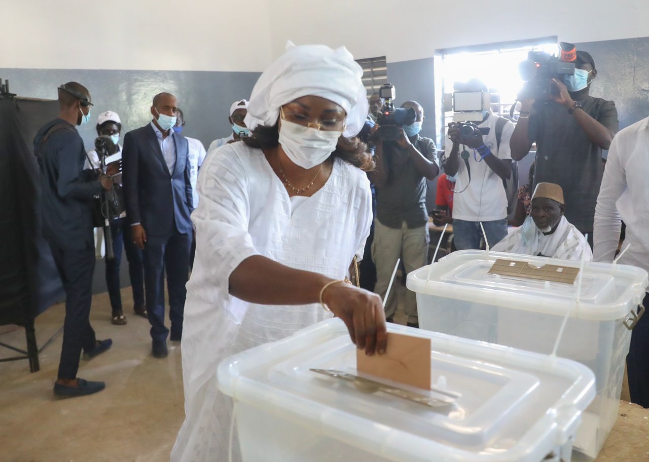 Fatick / Locales 2022: Le Chef de l'Etat, Macky Sall et la Première Dame, Marième Faye Sall, ont voté (Photos)