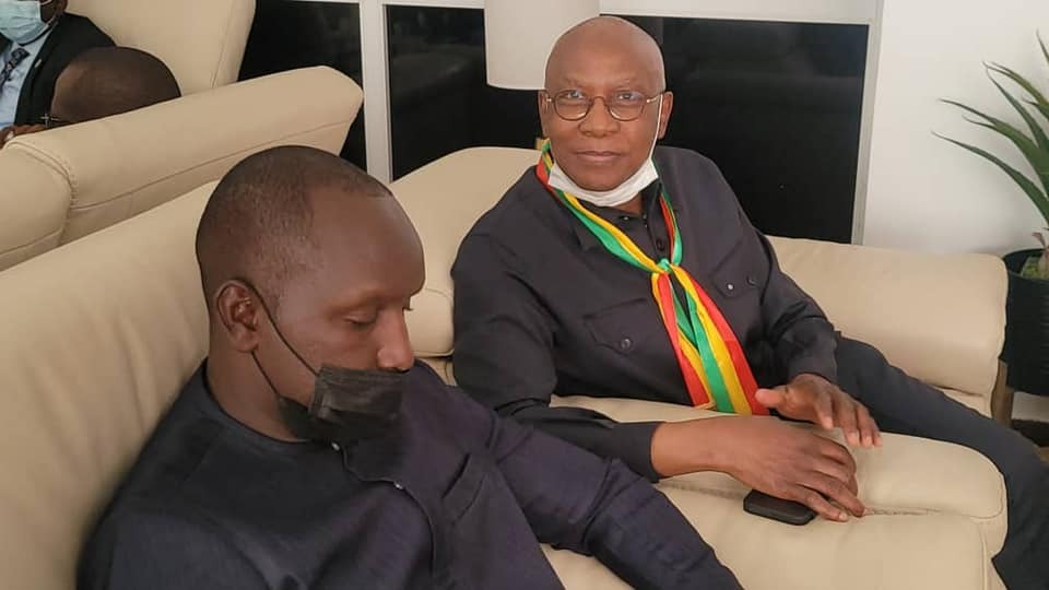  Barthélémy Dias, Déthié Fall, Bougane et Cie avec Macky Sall, pour l'accueil des "Lions" (Photos) 