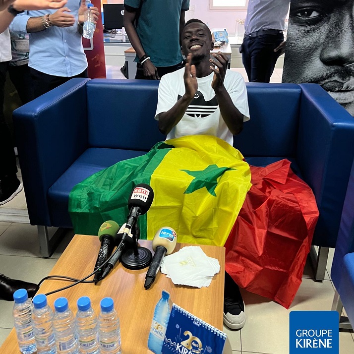 Idrissa Gana Guèye en visite chez le Groupe Kirène : Les images d’un accueil