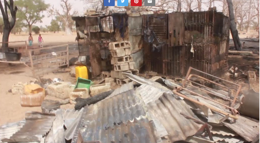 Diourbel / Un incendie ravage le village de Nébé: Des maisons, des animaux et des vivres, réduits en cendres