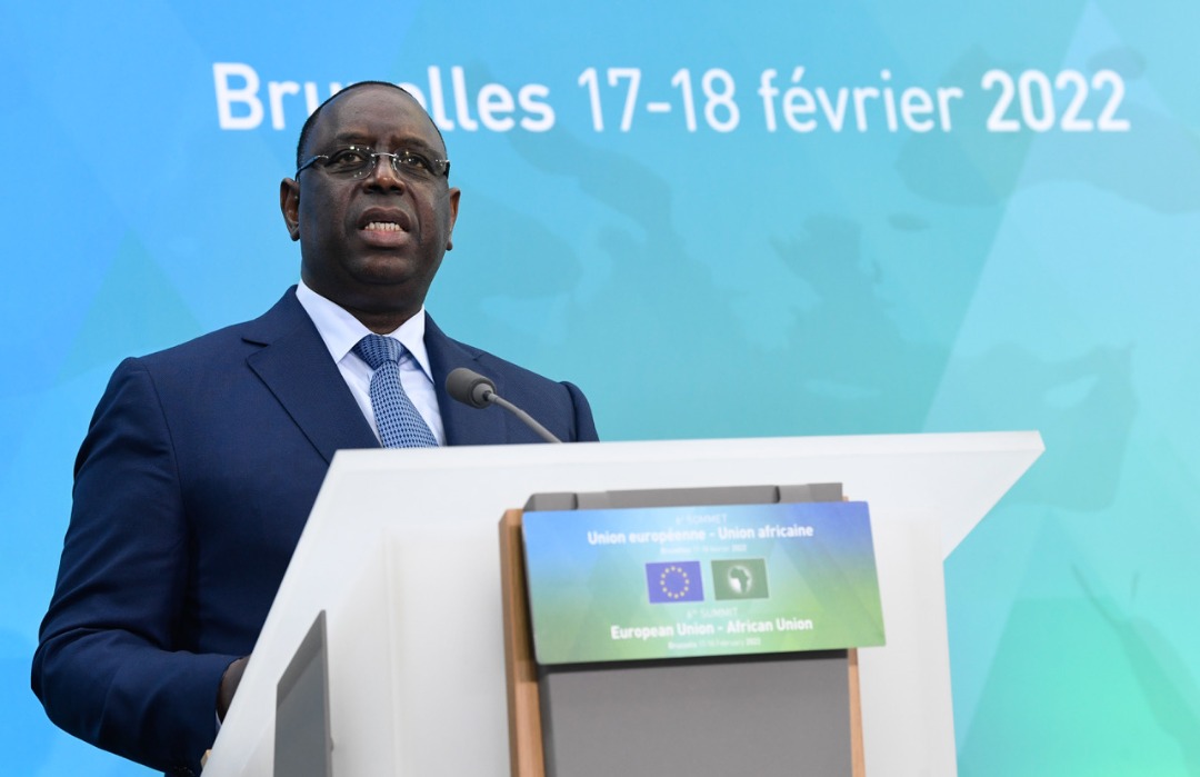 Sommet Ue-Ua: "Avec l’Europe, l’Afrique souhaite convenir d’un partenariat repensé, rénové et refondé"(Macky Sall)