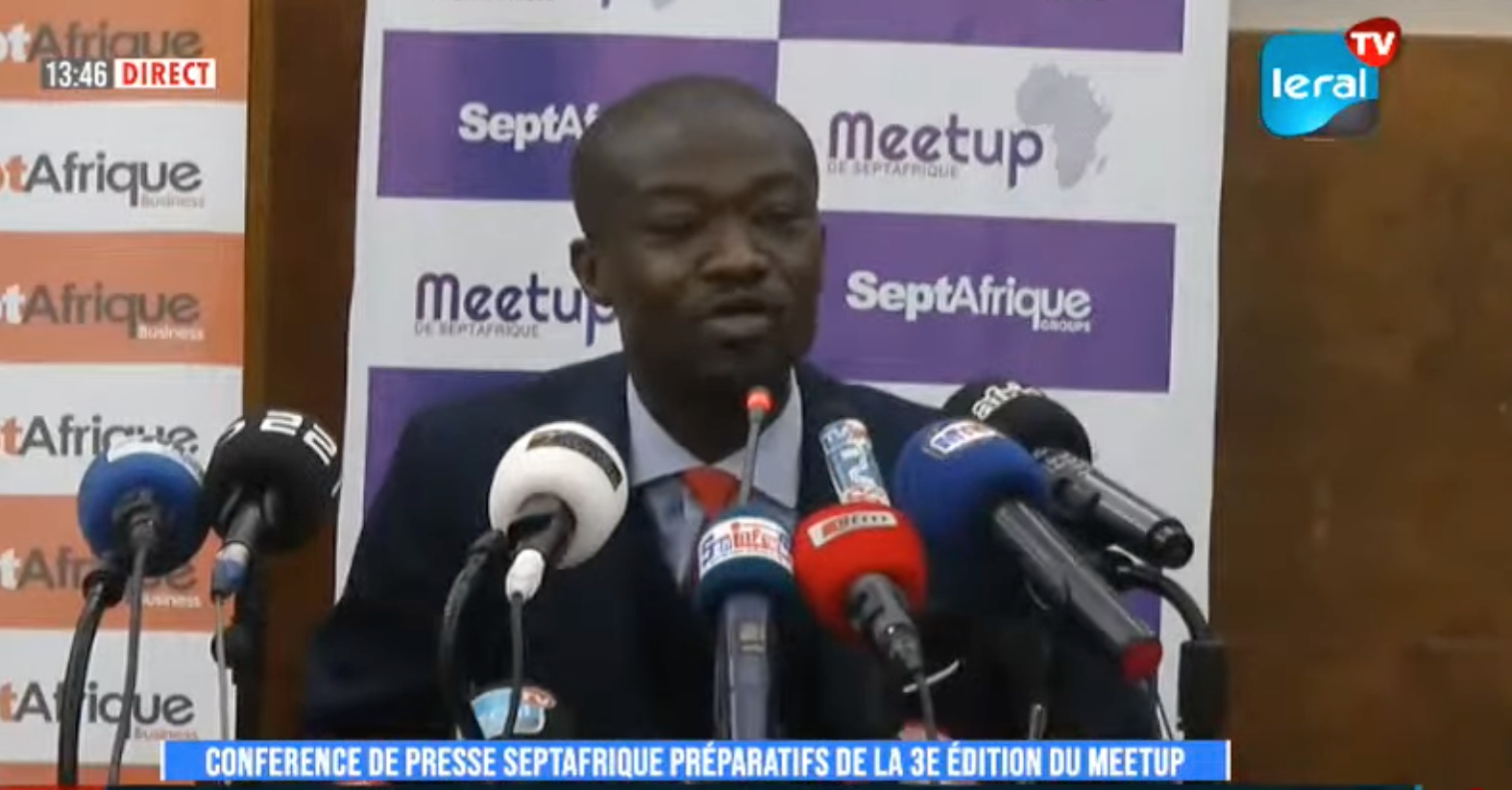 CONFERENCE DE PRESSE :  SeptAfrique, préparatifs de la 3e édition du Meetup