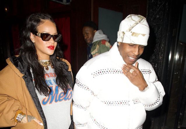 Rihanna et A$AP Rocky : les futurs parents en sortie à New York