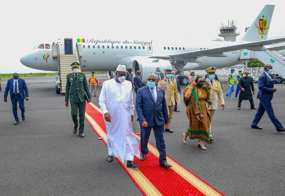 Arrivée de Macky Sall aux Comores ce samedi (Texte et Images)