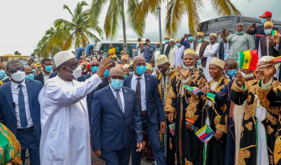 Arrivée de Macky Sall aux Comores ce samedi (Texte et Images)