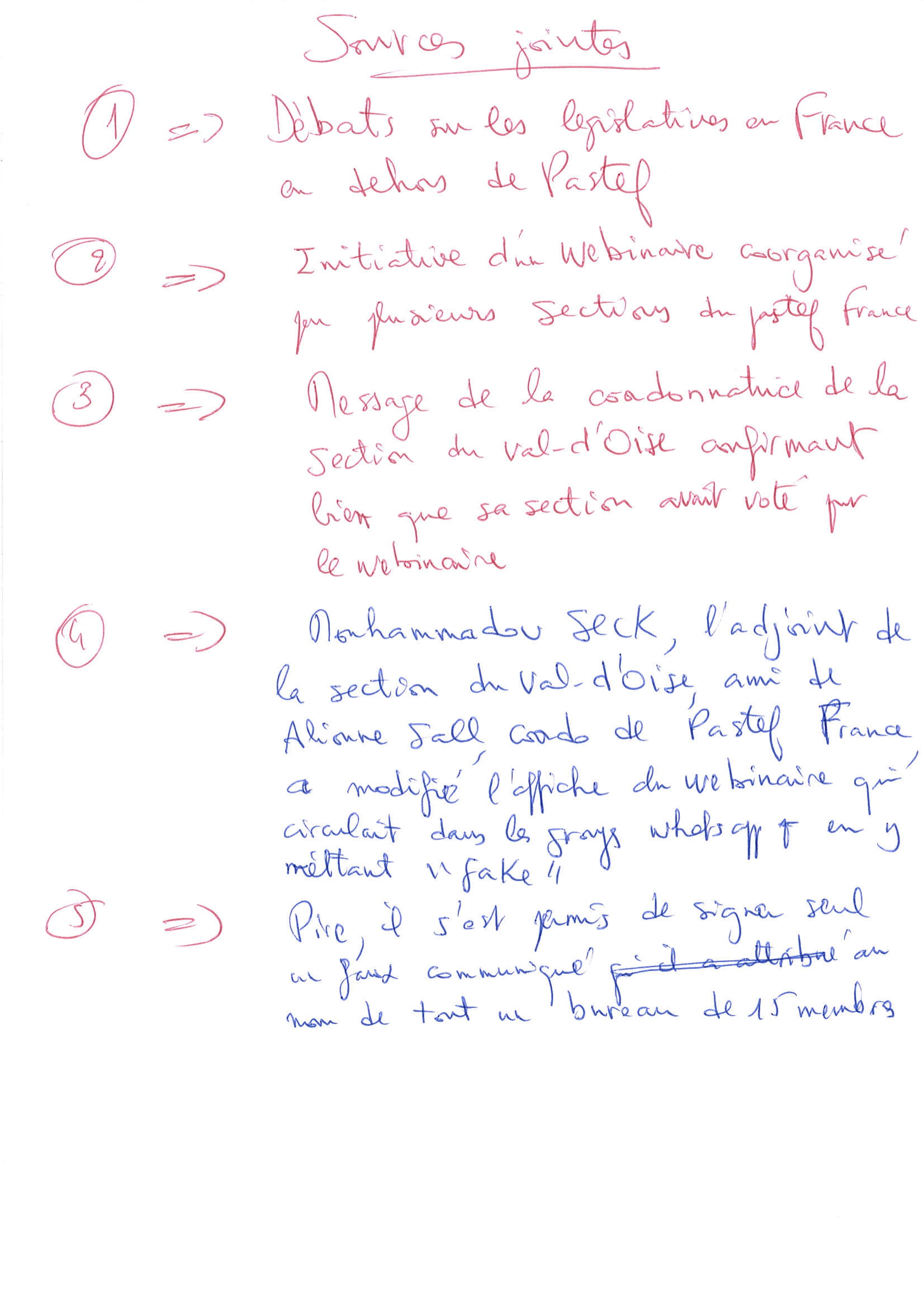 Faux et usage de faux: Un responsable de Pastef France au coeur d’un scandale ( Documents )
